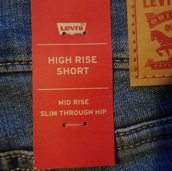 Levi's high rise shortie - Picture 4 of 6